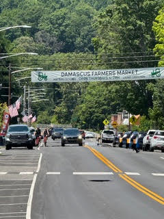 Damascus Farmers Market on Main Street